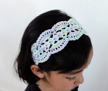 EmmyGrande Mixed crochet hairband